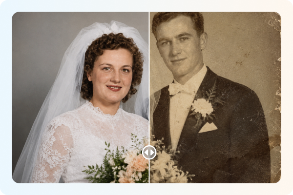 Restore family photos and preserve generations